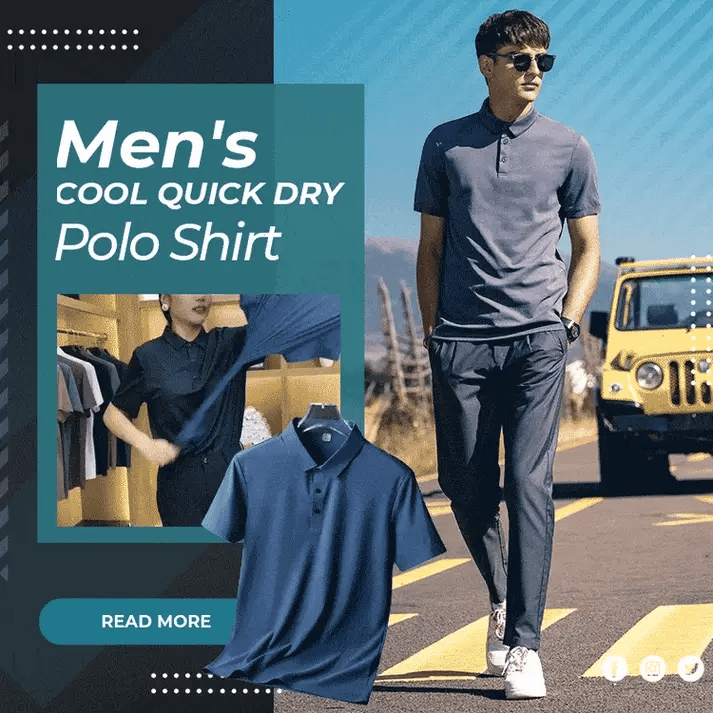 Ice Polo T-Shirt 🔥BUY 1 GET 1 FREE💫